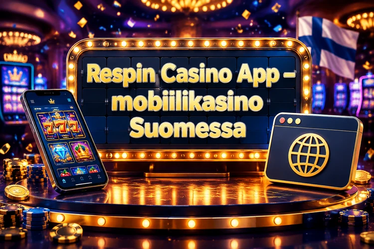 App Respin Casino - mobiilikasino Suomessa