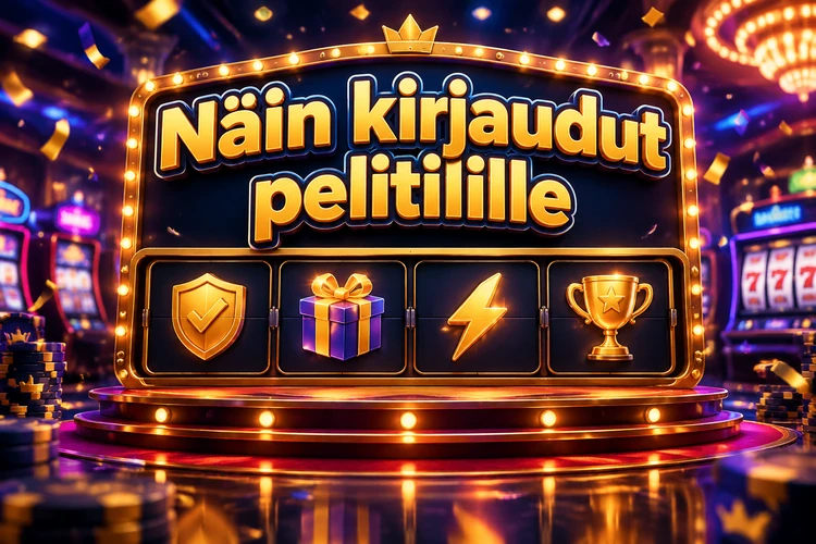 Näin kirjaudut pelitilille